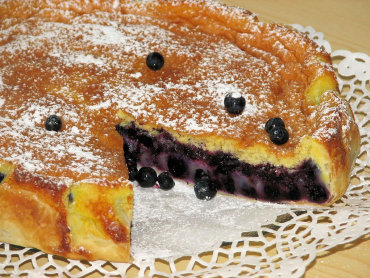 Zdjęcie potrawy Ciasto francuskie z jagodami
