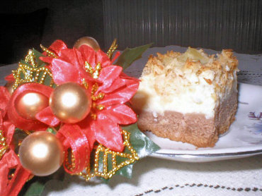 Zdjęcie potrawy Ciasto serowe z ananasami