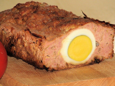 Zdjęcie potrawy Dietetyczny klops z jajkiem