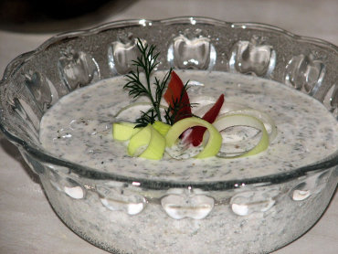 Zdjęcie potrawy Dietetyczny sos ziołowy na zimno