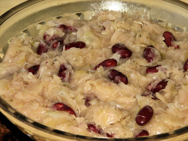 Zdjęcie potrawy Kapusta kiszona z czerwoną fasolką