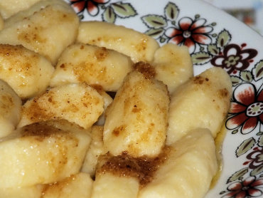 Zdjęcie potrawy Kluski leniwe z ziemniakami