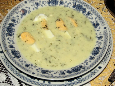Zdjęcie potrawy Koperkowa z jajkiem