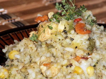 Zdjęcie potrawy Ryż z warzywami i kurczakiem