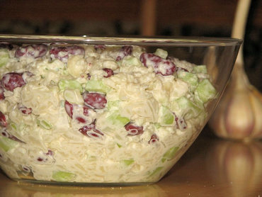 Zdjęcie potrawy Sałatka kalafiorowo-ogórkowa