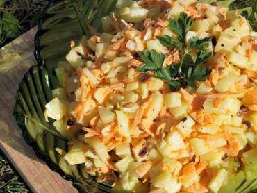 Zdjęcie potrawy Surówka z cukinii i ziaren słonecznika