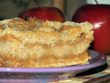 Zdjęcie potrawy Szarlotka sypana - błyskawiczne i przepyszne ciasto z jabłuszkami