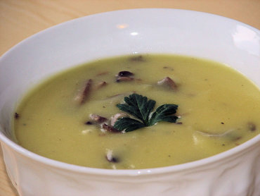 Zdjęcie potrawy Zupa krem ziemniaczany z pieczarkami