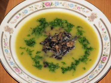 Zdjęcie potrawy Zupa krem kalafiorowo-ziemniaczana z pieczarkami