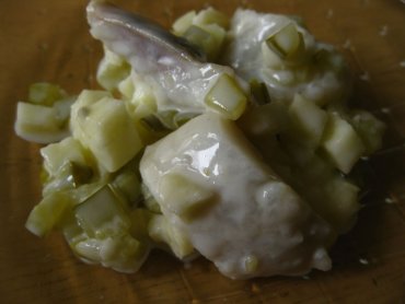 Zdjęcie potrawy Lekka sałatka śledziowa