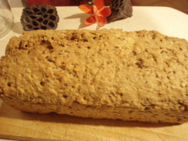 Zdjęcie potrawy Chleb pszenno-żytni ze słonecznikiem i siemiem lnianym (metodą domową)