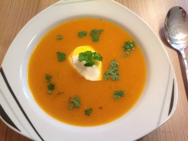 Zdjęcie potrawy Kremowa zupa z dyni Hokkaido
