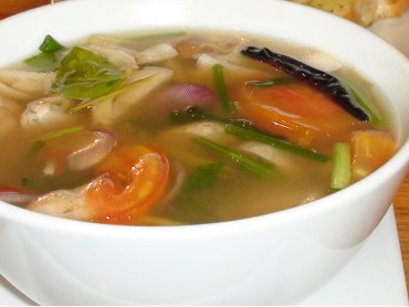 Zdjęcie potrawy Zupa z krewetkami i warzywami
