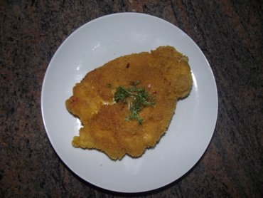 Zdjęcie potrawy Filet z piersi kurczaka w płatkach kukurydzianych