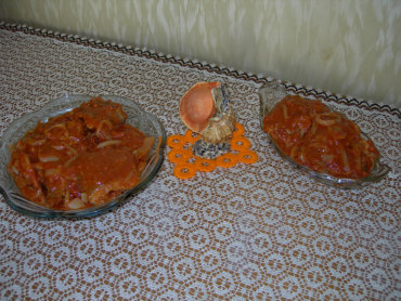 Zdjęcie potrawy Ryby w pomidorach