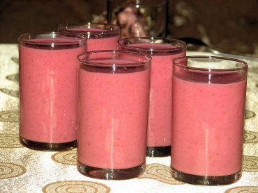 Zdjęcie potrawy Pyszny koktajl owocowy