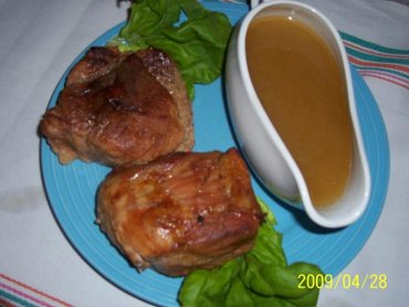 Zdjęcie potrawy Pieczeń wieprzowa w marynacie z winem
