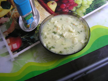 Zdjęcie potrawy Pyszna zupa koperkowa