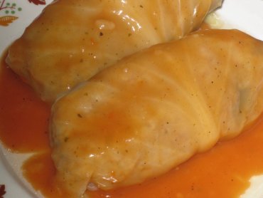 Zdjęcie potrawy Pyszne gołąbki z pieczarkami
