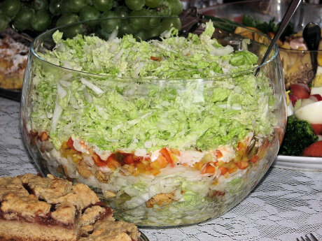Sałatka gyros na szybko