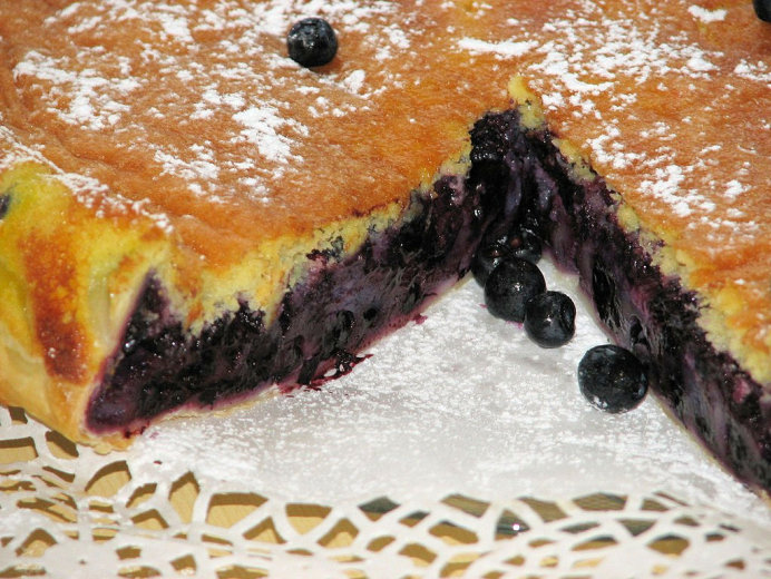 Ciasto francuskie z jagodami - zdjęcie 2