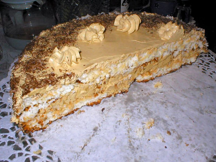 Tort kokosowo-kawowy - zdjęcie 2