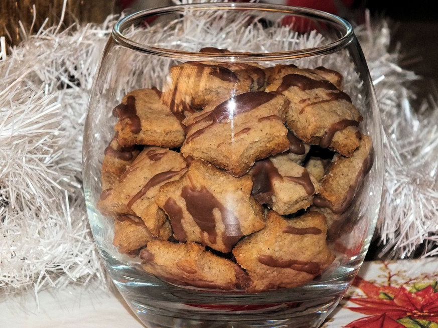 Sezamowe ciasteczka z piernikową nutką - zdjęcie 2