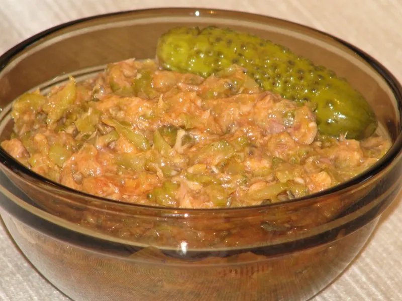 Pasta makrelowo-ogórkowa