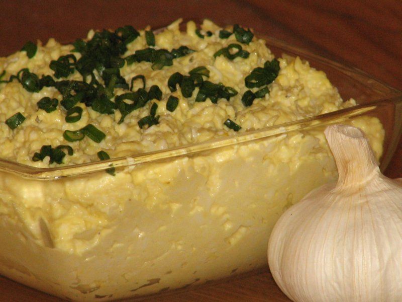 Pasta serowa z jajkiem
