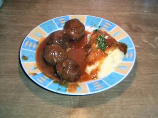 Klopsiki w sosie pomidorowym - 1
