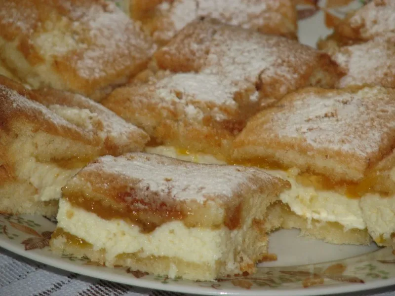 Biszkopt z pyszną masą kokosową