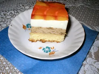 Bananowiec z brzoskwiniami - 1