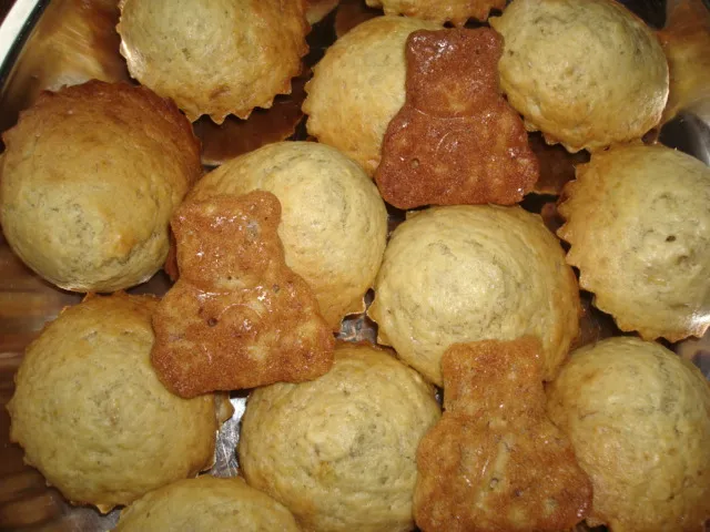 Muffiny z bananami
