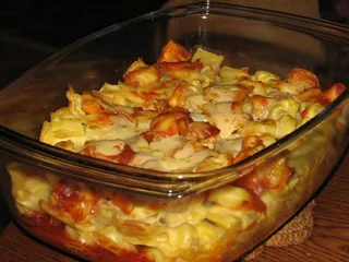 Zapiekanka makaronowa z pomidorowym sosem - 1