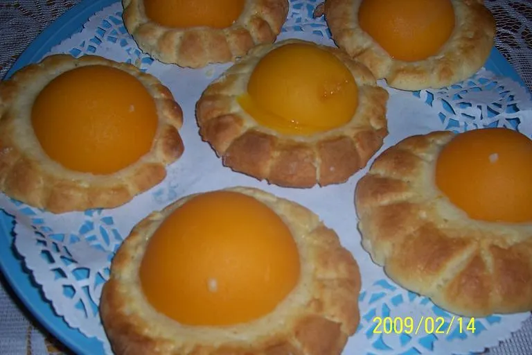 Brzoskwiniowe ciasteczka