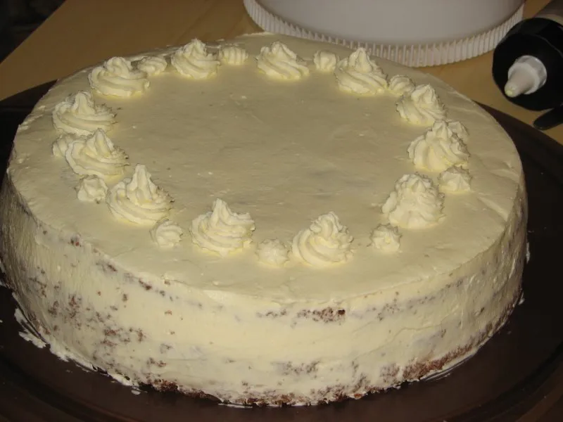 Tort z masą toffi i serkiem mascarpone