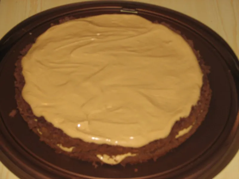 Tort z masą toffi i serkiem mascarpone
