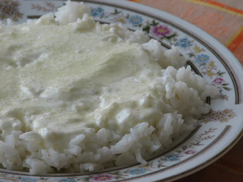 Ryż ze śmietaną