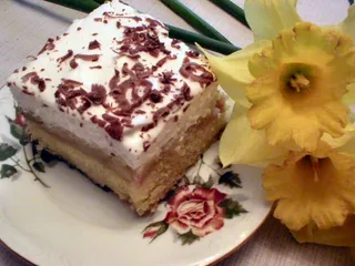 Jabłecznik na biszkopcie - 2