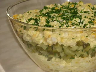 Żółto-zielona sałatka - 1