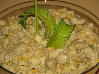 Ciekawa sałatka z kurczakiem - 3