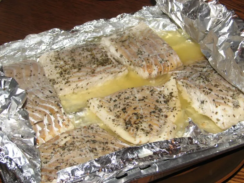 Grillowany filet z dorsza