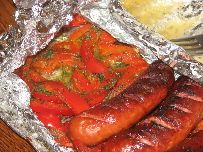 Grillowana czerwona papryka