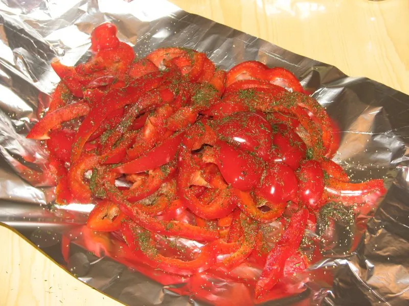 Grillowana czerwona papryka