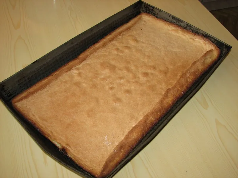 Ciasto z pieczonymi wiórkami