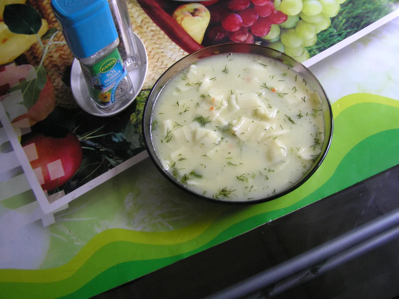 Pyszna zupa koperkowa