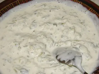 Dip z kiszonych ogórków - 6