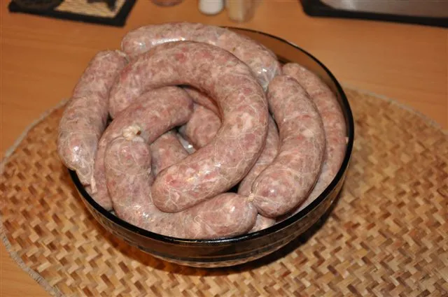 Biała kiełbasa fiołka