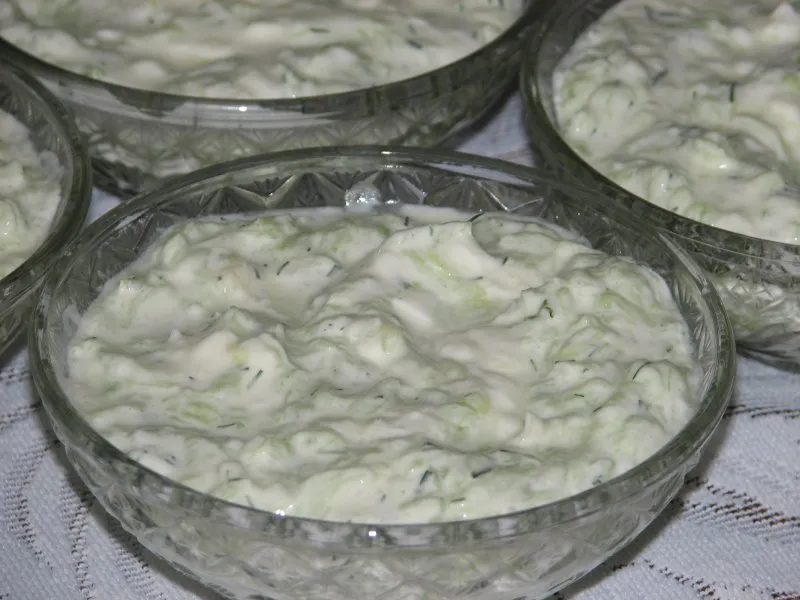 Koperkowo-cebulowa mizeria