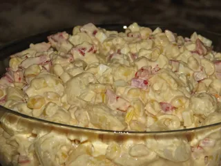 Sałatka makaronowa z czerwoną papryką - 8